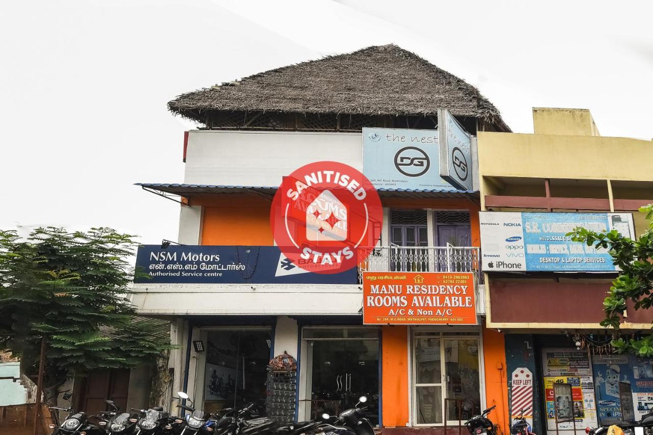 Oyo 62555 Victoria'S Heritage Hotel Pondicherry Bagian luar foto